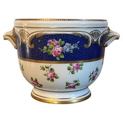 Antique 18th Century French Louis XV Sevres Porcelain Cachepot or Bottle Cooler