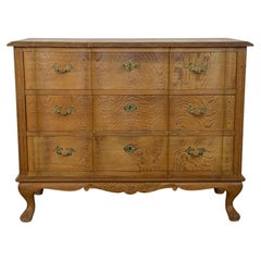 Oak Chest of Drawers, Mid-Century Modern, attr. Henning Kjærnulf, Denmark, 1960s