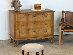 Oak Chest of Drawers, Mid-Century Modern, attr. Henning Kjærnulf, Denmark, 1960s