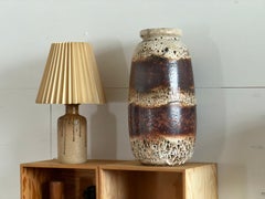 XXL Floor Vase 284-53 in Fat Lava Ceramic by Scheurich, West Germany, 1970s