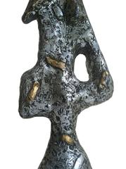 Tempestini Style Large Brutalist Lamp, 1960 Midcentury