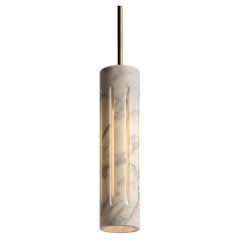 Aura, Marble Pendant Contemporary Design, High-end craft Made in Italy