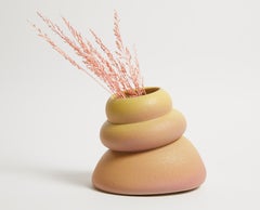 Colate Cedar Small, Contemporary Indoor Vase, Made in Italy