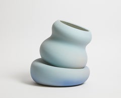Colate Sky Small, Hand-thrown Terracota Indoor Vase, Made in Italy