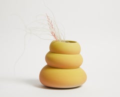 Colate Lemon Small, Sculptural Indoor Vase, Made in Italy