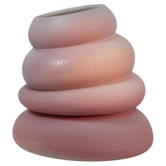Colate Strawberry Medium, Sculptural Indoor Vase, Made in Italy