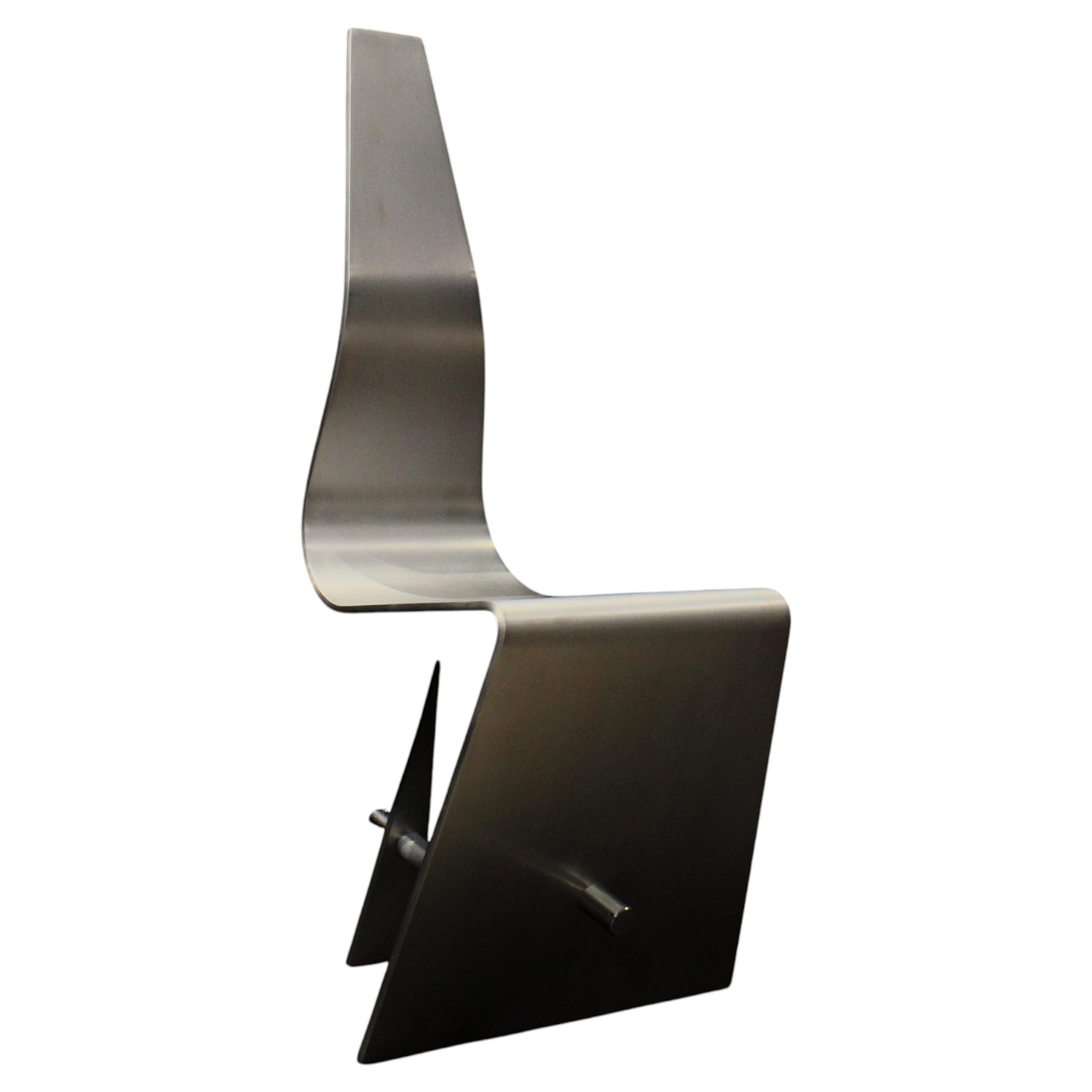 Ron Arad, Rare Aluminium "HORN CHAIR" 1985, UK