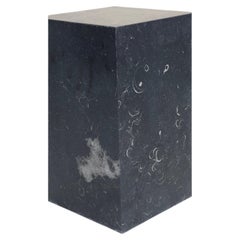 Róisín Lafferty Bosca Plinth in Black Iron Quartzite, Handcrafted in Ireland