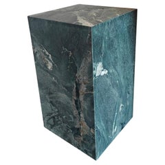 Róisín Lafferty Bosca Plinth in Verdi Alpi Marble, Handcrafted in Ireland