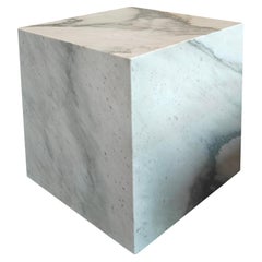 Róisín Lafferty Bosca Plinth in Calacatta Retro Marble, Handcrafted in Ireland