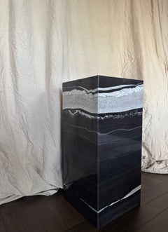 Róisín Lafferty Bosca Plinth, Copacabana Granite, Large, Handcrafted in Ireland
