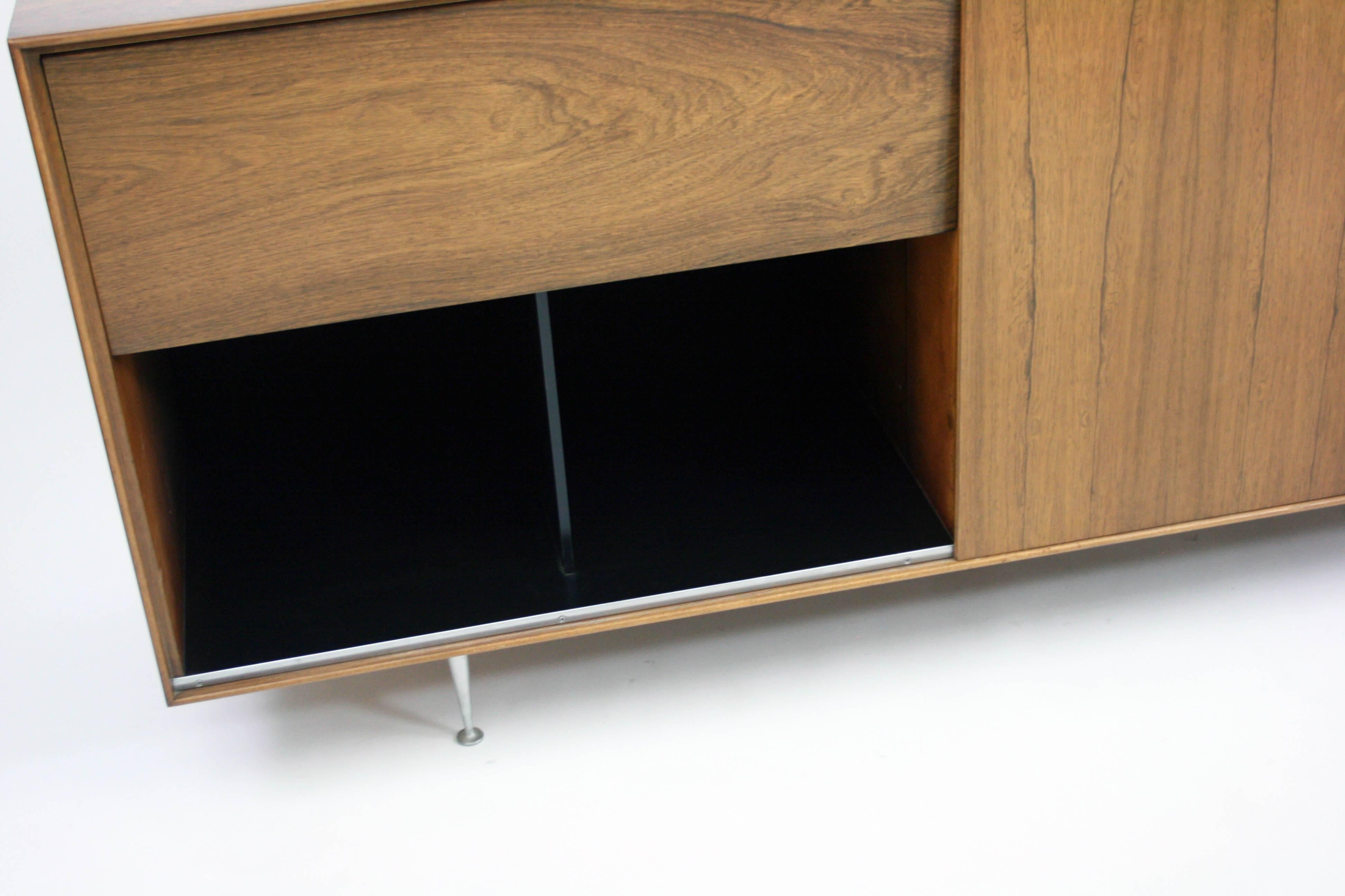 George Nelson for Herman Miller 'Thin Edge' TV / HIFI Cabinet model 5718 In Excellent Condition In Chicago, IL