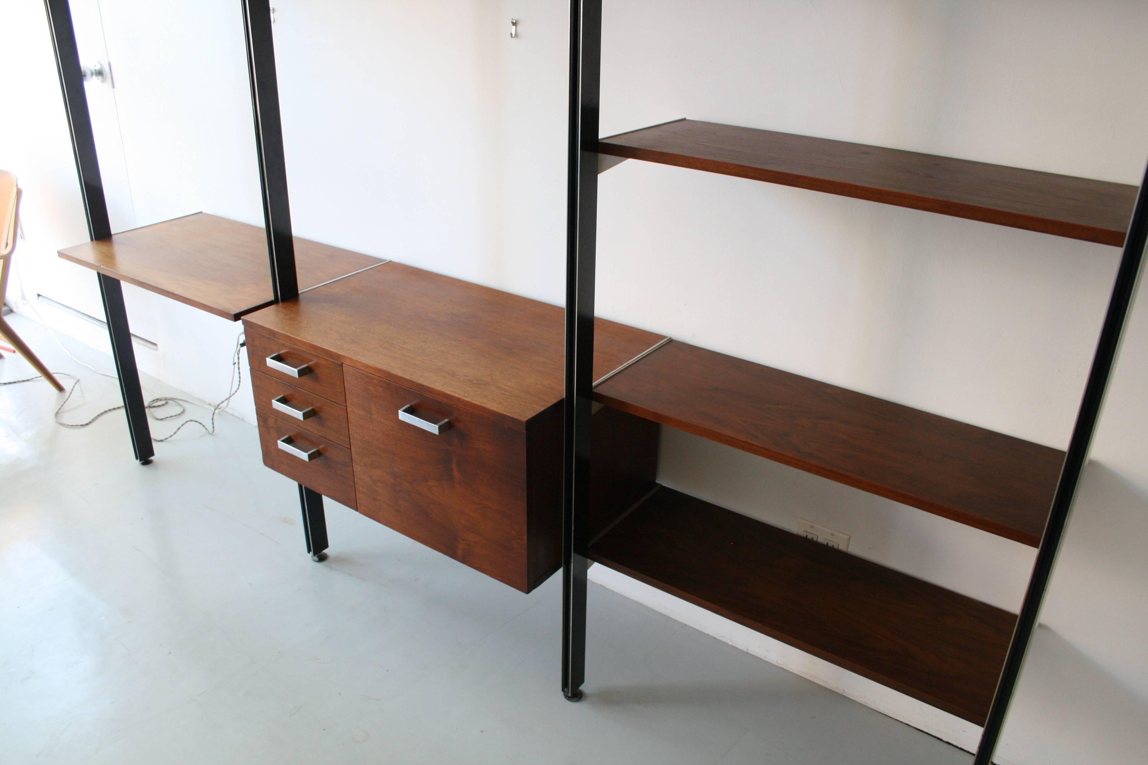 Anodized CSS Modular Wall System by George Nelson for Herman Miller