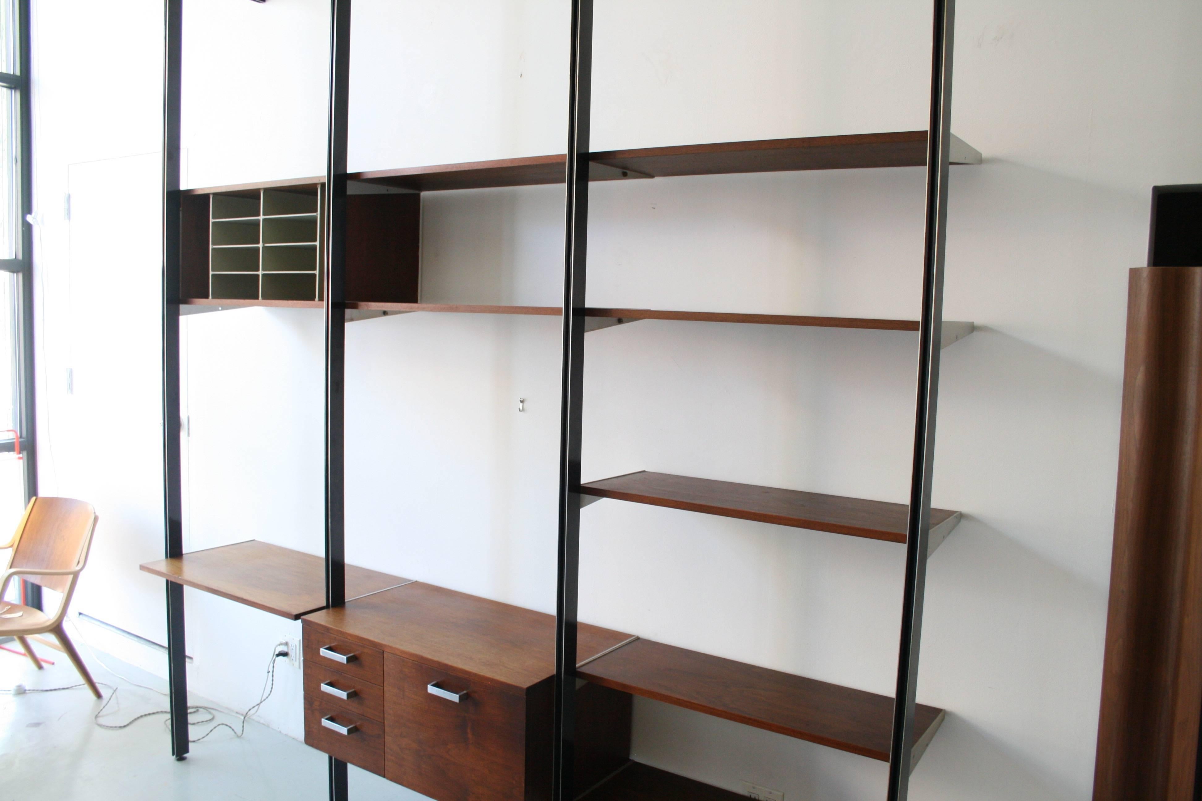 Aluminum CSS Modular Wall System by George Nelson for Herman Miller