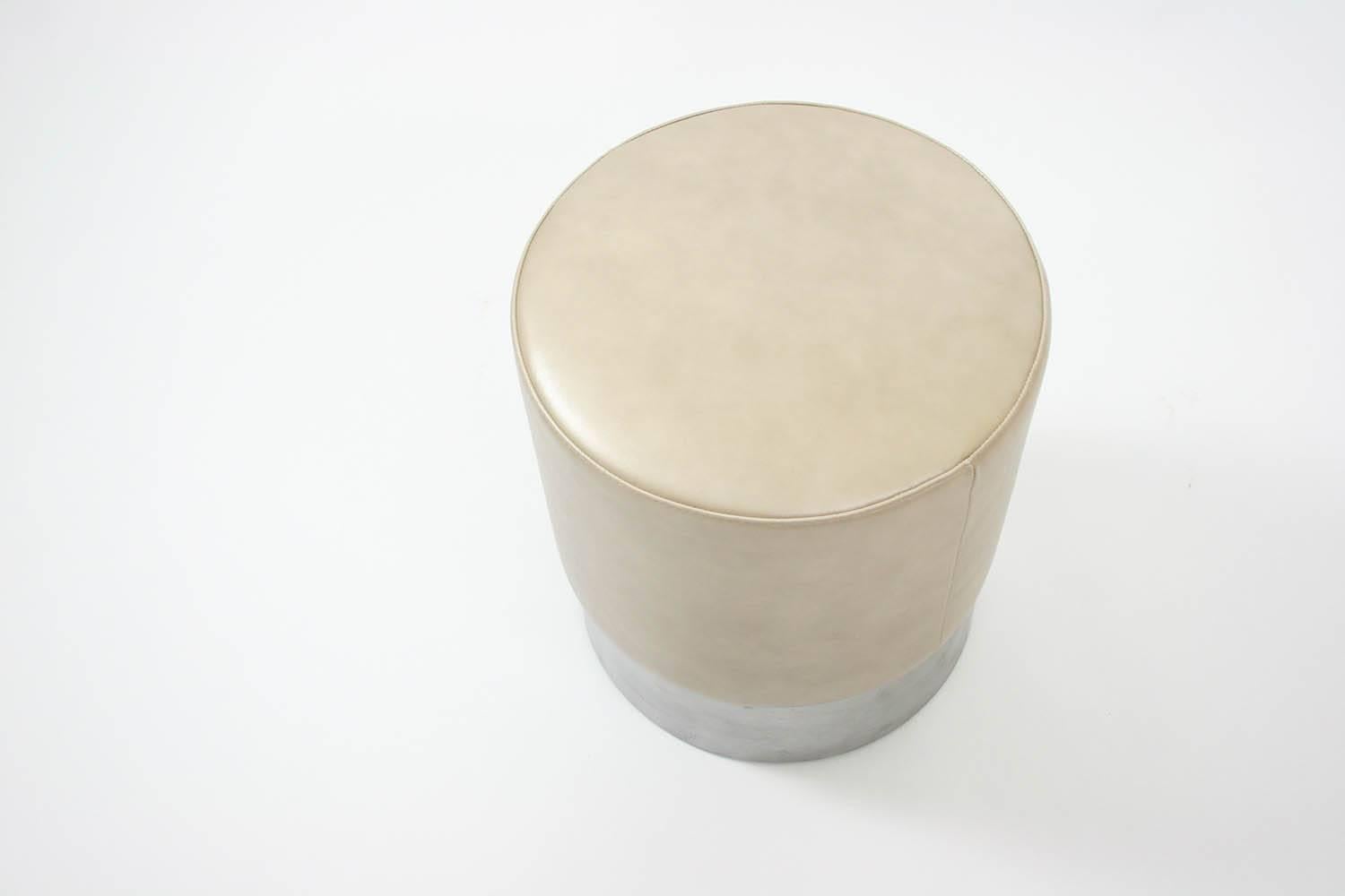 Mid-Century Modern Luigi Caccia Dominioni Stool for Azucena, Italy, circa 1970s (2 available) 