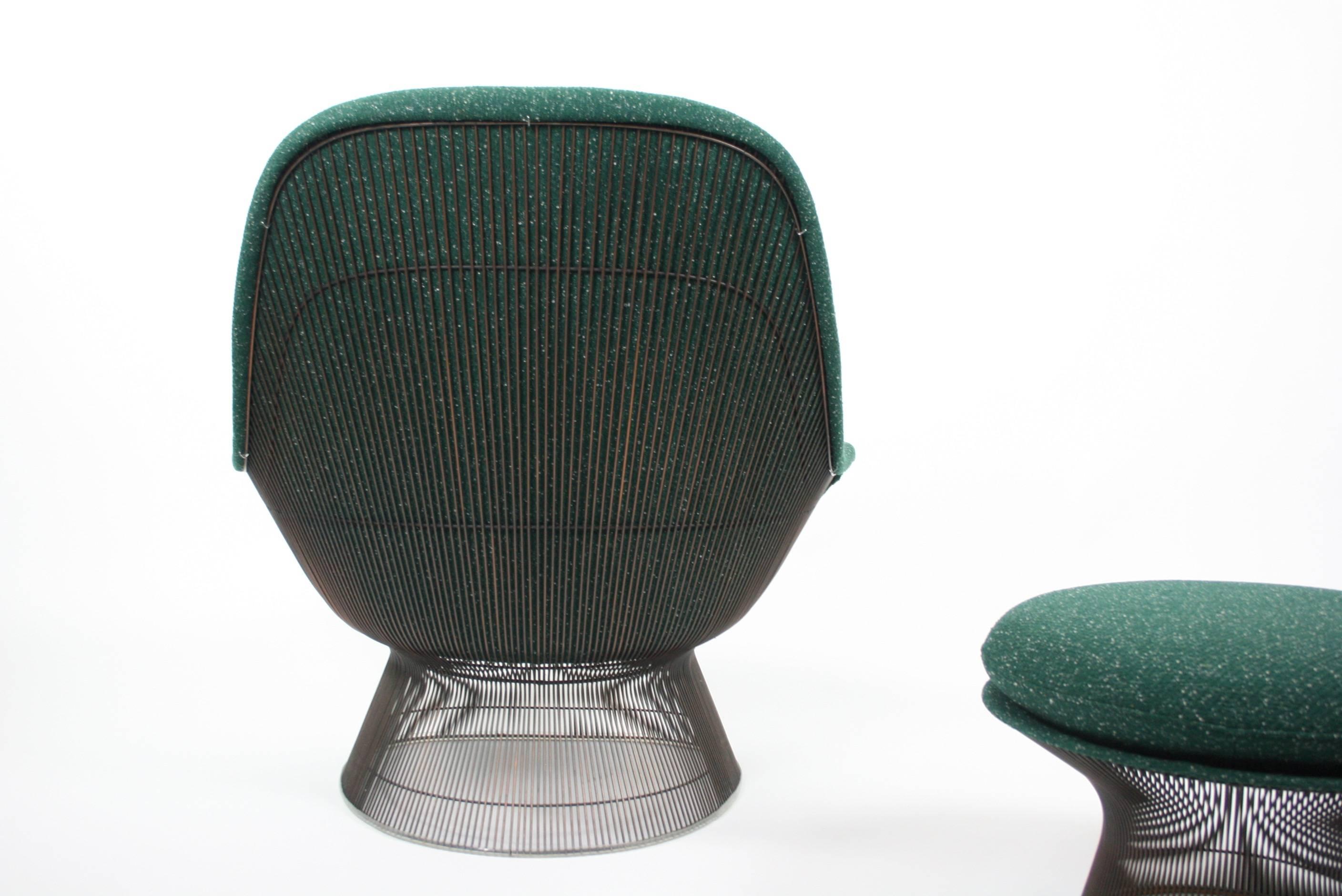 Knoll Lounge Chair and Ottoman by Warren Platner 2