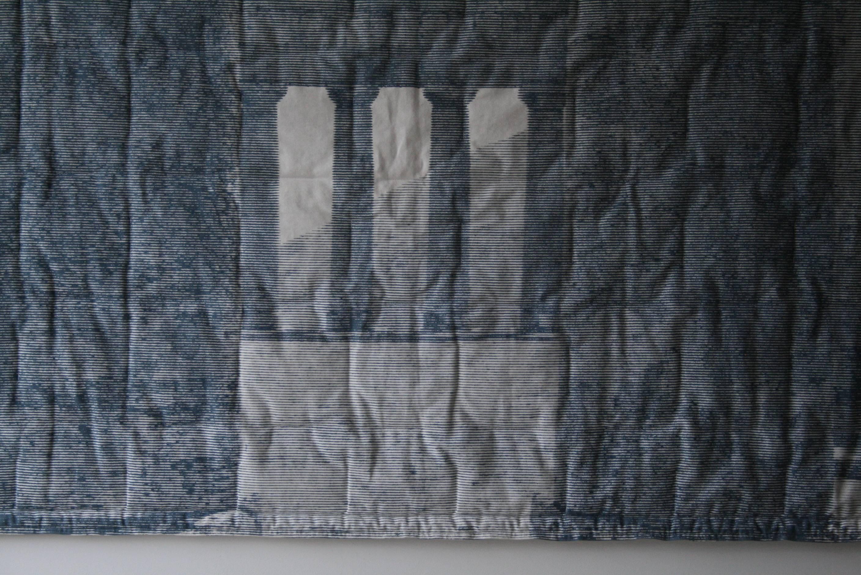 Modern Enzo Mari Tapestry for Flou, Italy, circa 1990s