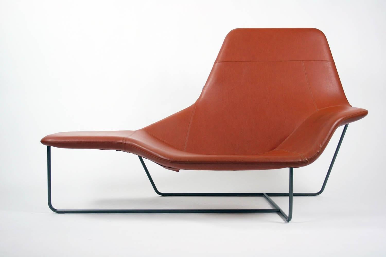 Lama chaise longue chair designed by Ludovica and Roberto Palomba for Zanotta, Italy in 2006.