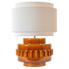 Criptana table lamp - handcrafted scruptural ceramic lamp