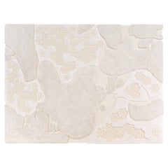 AI Chuan Hand-Tufted New Zealand Wool and Vegetable Silk Rug, 10x13 ft