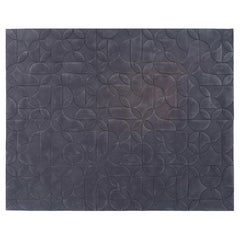 Handcrafted Chinese Carpet by FULI, 10x8ft, Modern Desig，NZ Wool