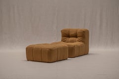 Kimba Easy Chair with Ottoman, Ligne Roset, 1973