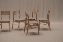 Set of Six Danish Modern Dining Chairs, 1960s