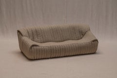 ‘Sandra’ three-seater sofa by Annie Hieronimus for Cinna, France 1970s