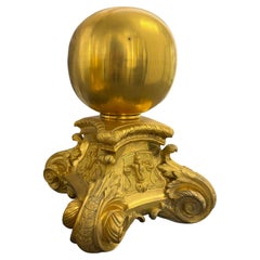 French carved and Gilt Bronze Architectural Elements