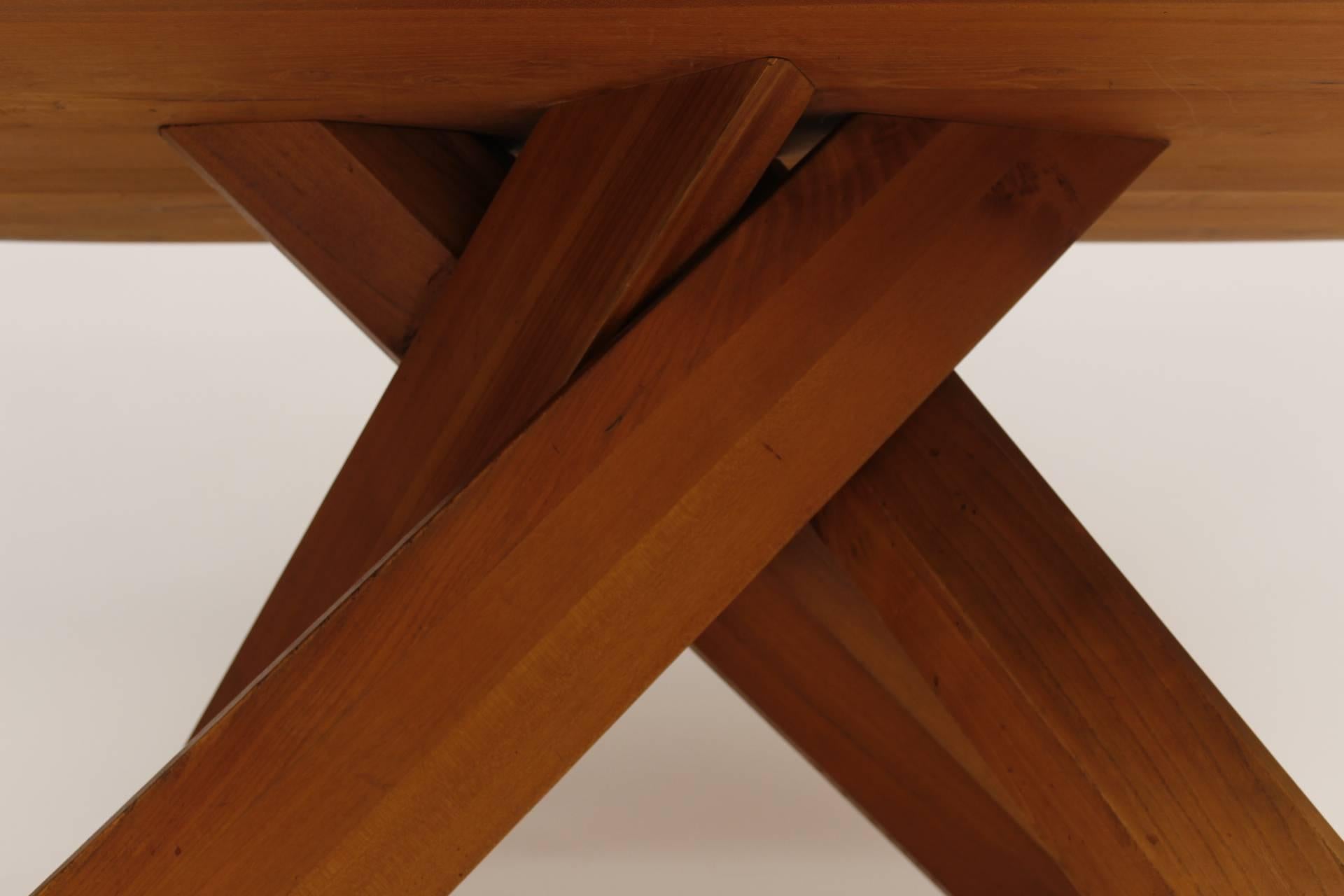 Late 20th Century Dining Room Table by Pierre Chapo, France, circa 1970