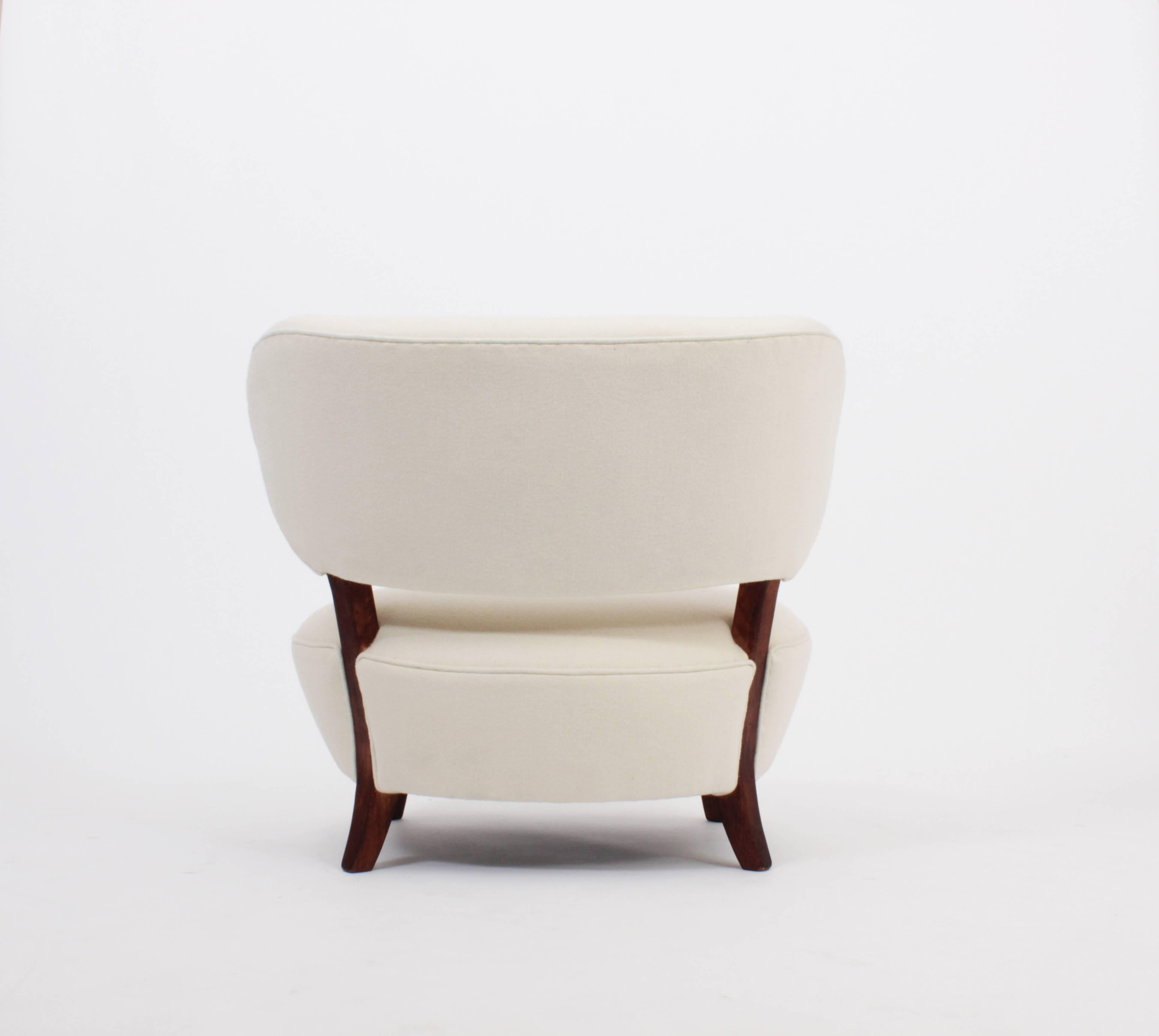Pair of Otto Schulz Easy Chairs for Boet, Sweden, circa 1940 1