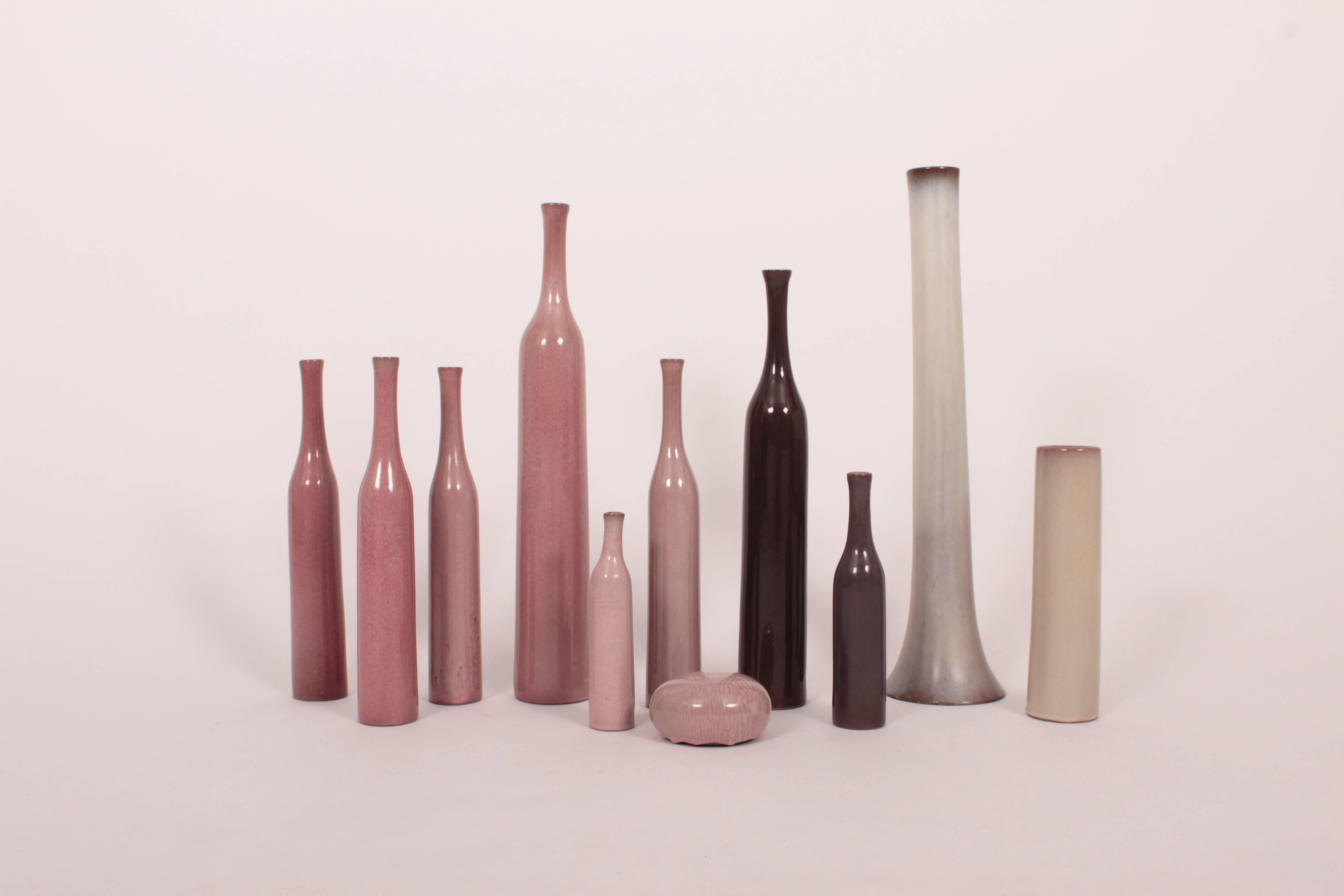 Mid-20th Century Set of Eleven Ceramics by Jacques and Dani Ruelland, France, circa 1960-1970 For Sale