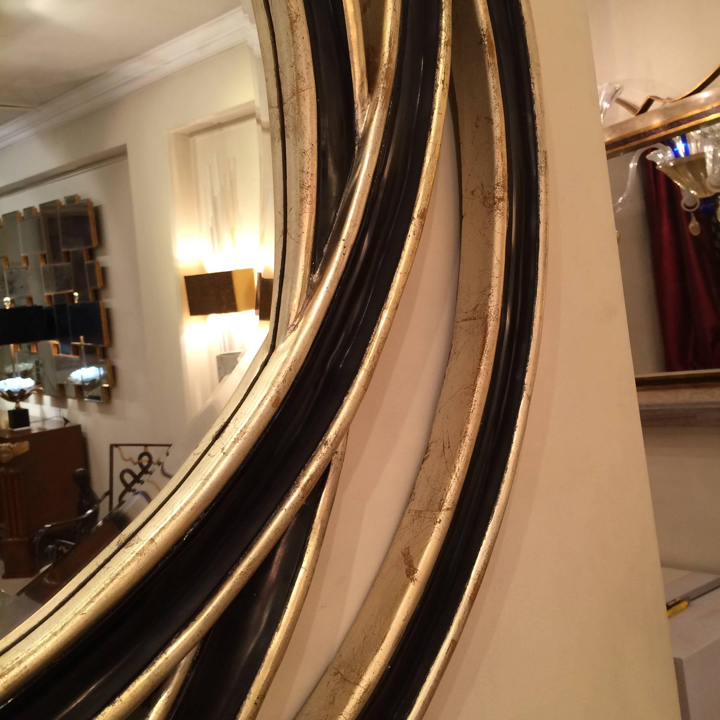20th Century Very Big Lacquer Mirror For Sale