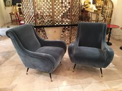 Pair of Italian 1950s Style Chairs
