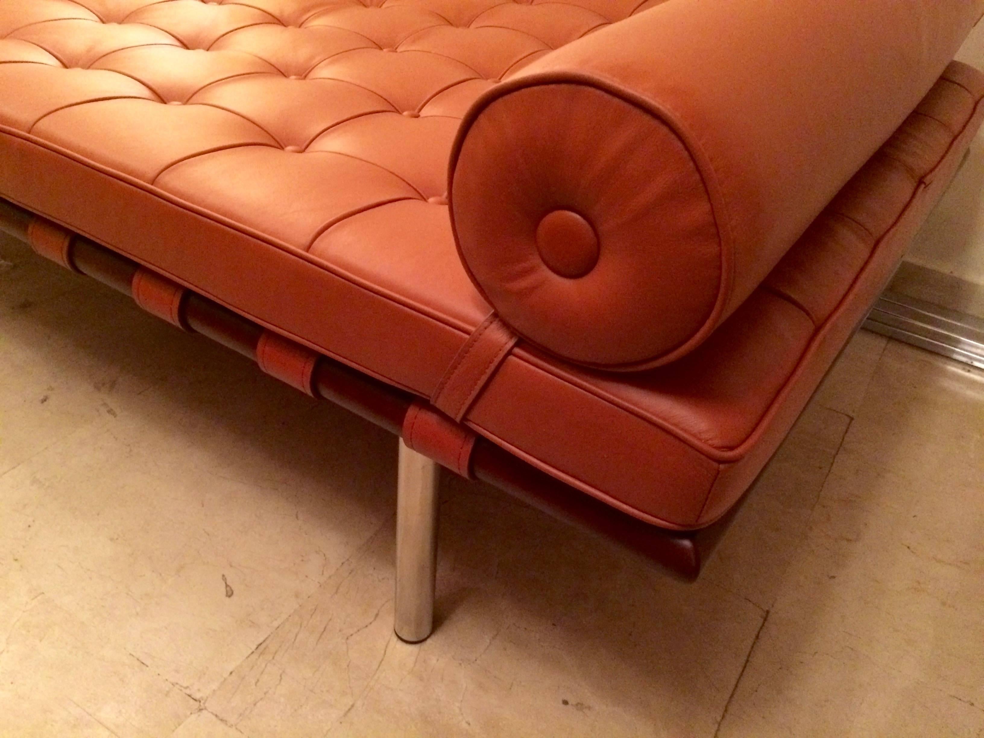 French Daybed Barcelona after Mies van der Rohe For Sale