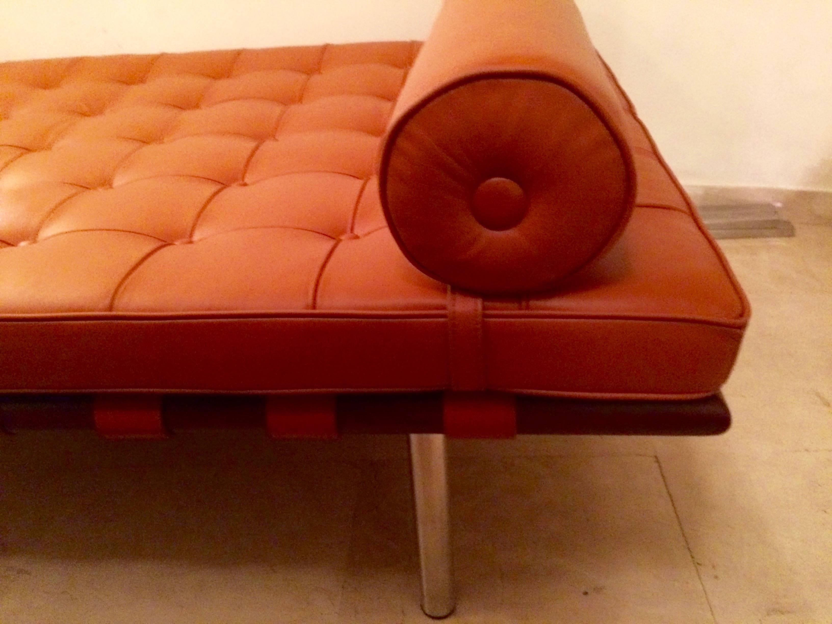 Daybed Barcelona after Mies van der Rohe In Excellent Condition For Sale In Saint-Ouen, FR
