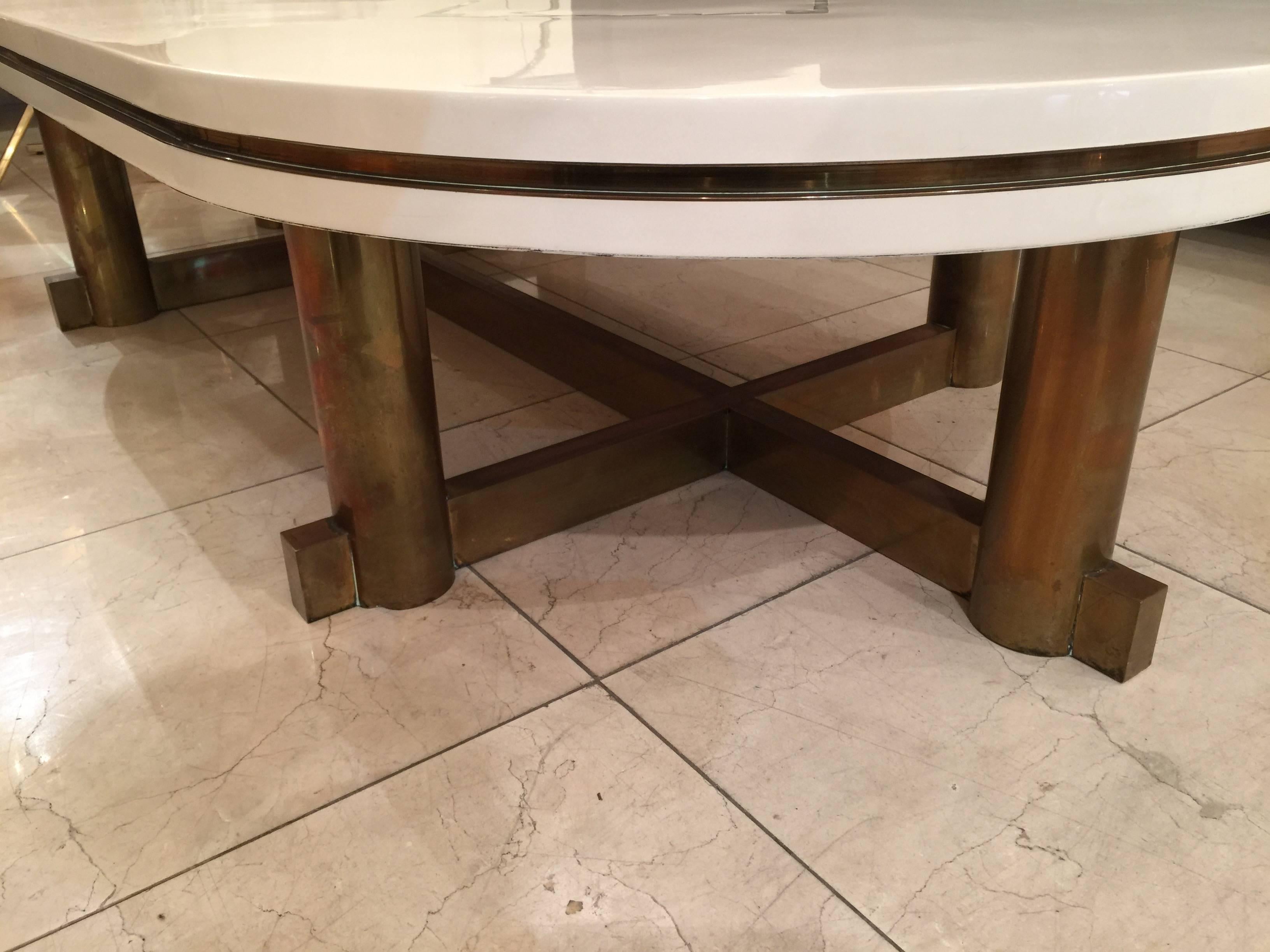 Bronze 1970 Coffee Table by Antonio Pavia For Sale