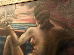 Fabulous French Art Deco Nude Odalisque Painting