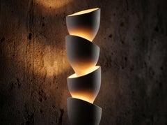 Heliconia Sculptural Ceramic Floor Lamp by Naaya Studio