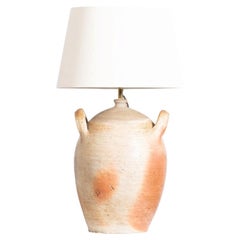 French Oil Jar Table Lamp c. 1900