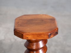 French Oak Screw Column