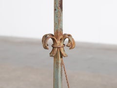Lampada da terra in ferro verniciato, Francia, anni ’30 circa