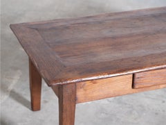 French Reclaimed Oak Coffee Table