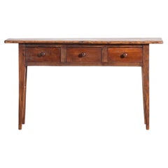 French Oak Serving Table