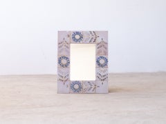 Tiled Ceramic Mirror Attr. Roger Capron, French c. 1960s