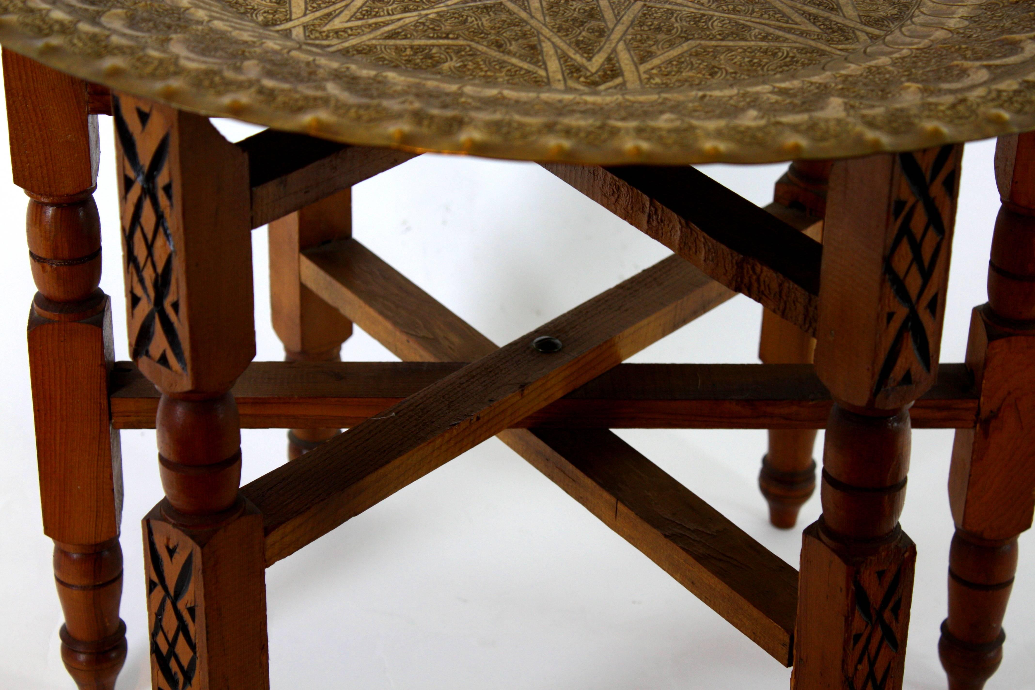 table pliable ronde maroc