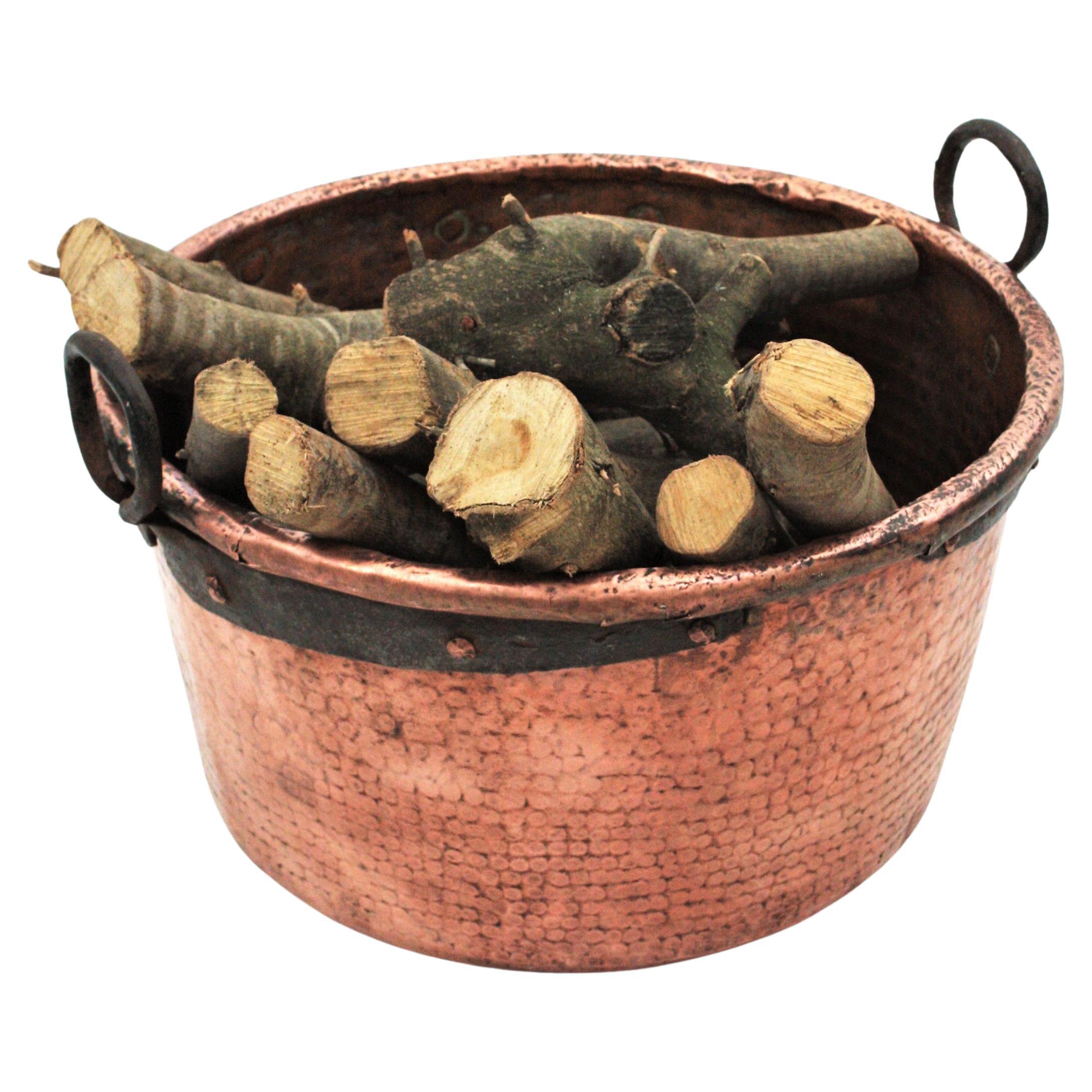 wicker cauldron