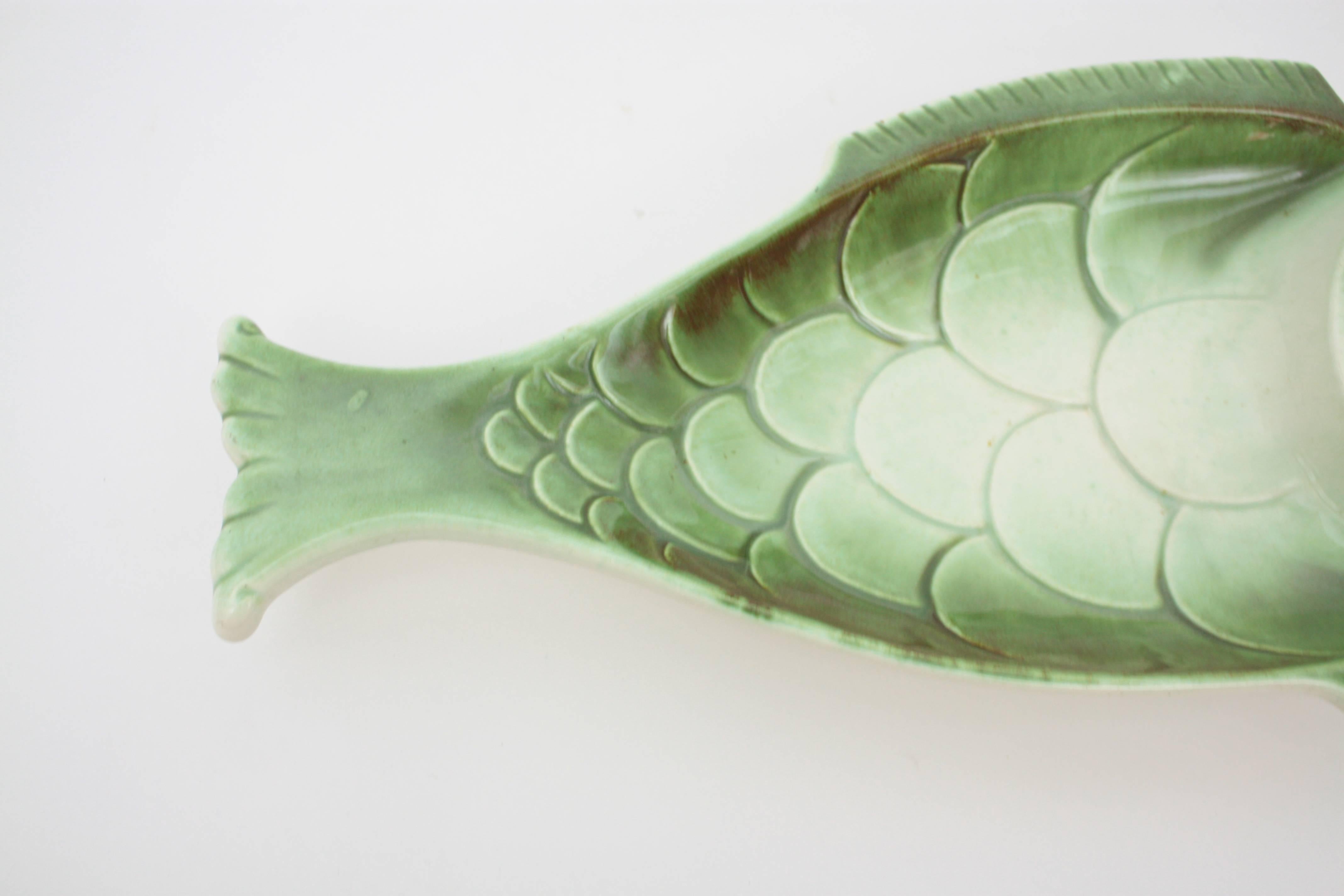 fish platter ceramic
