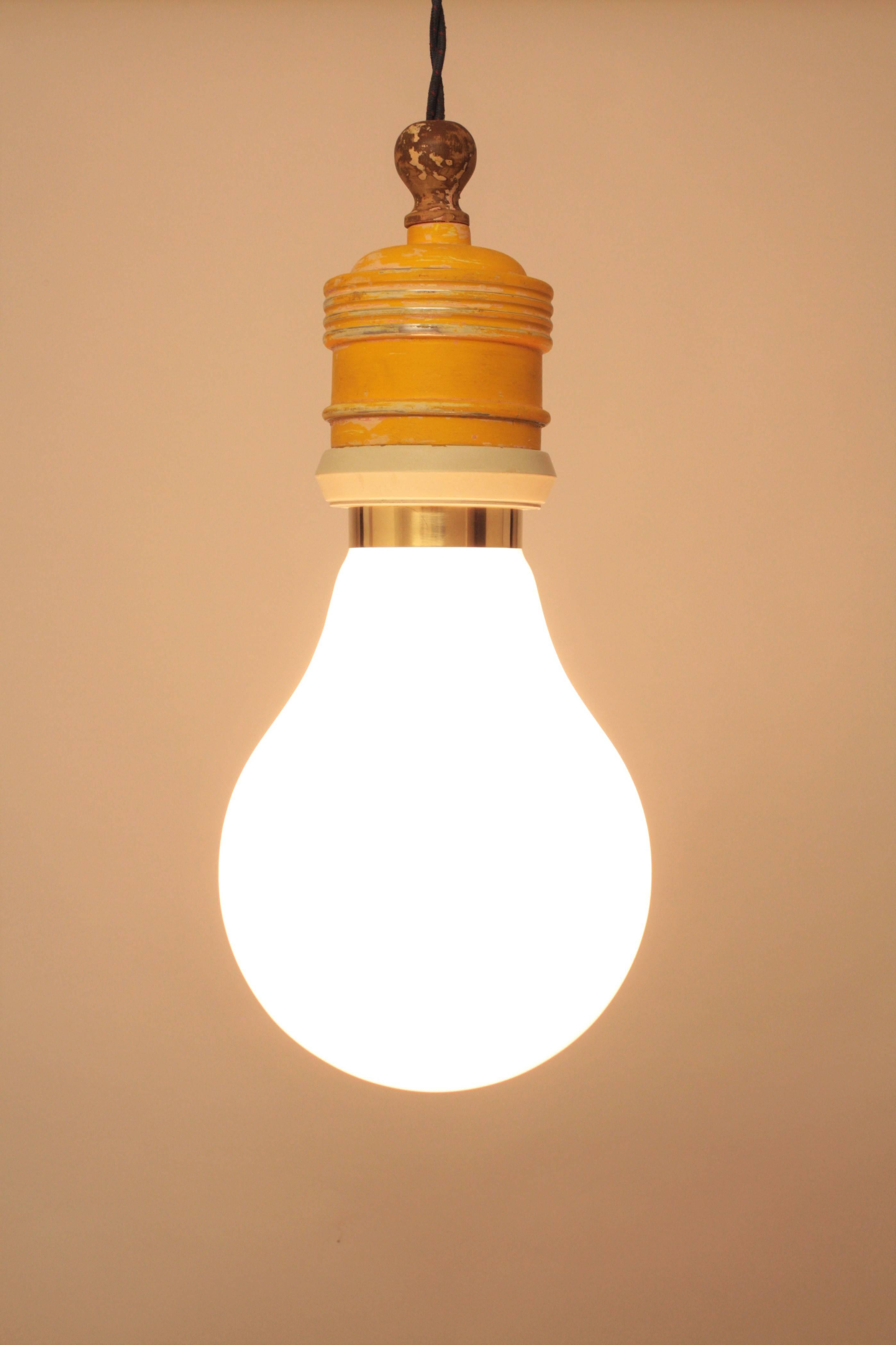 giant light bulb lamp