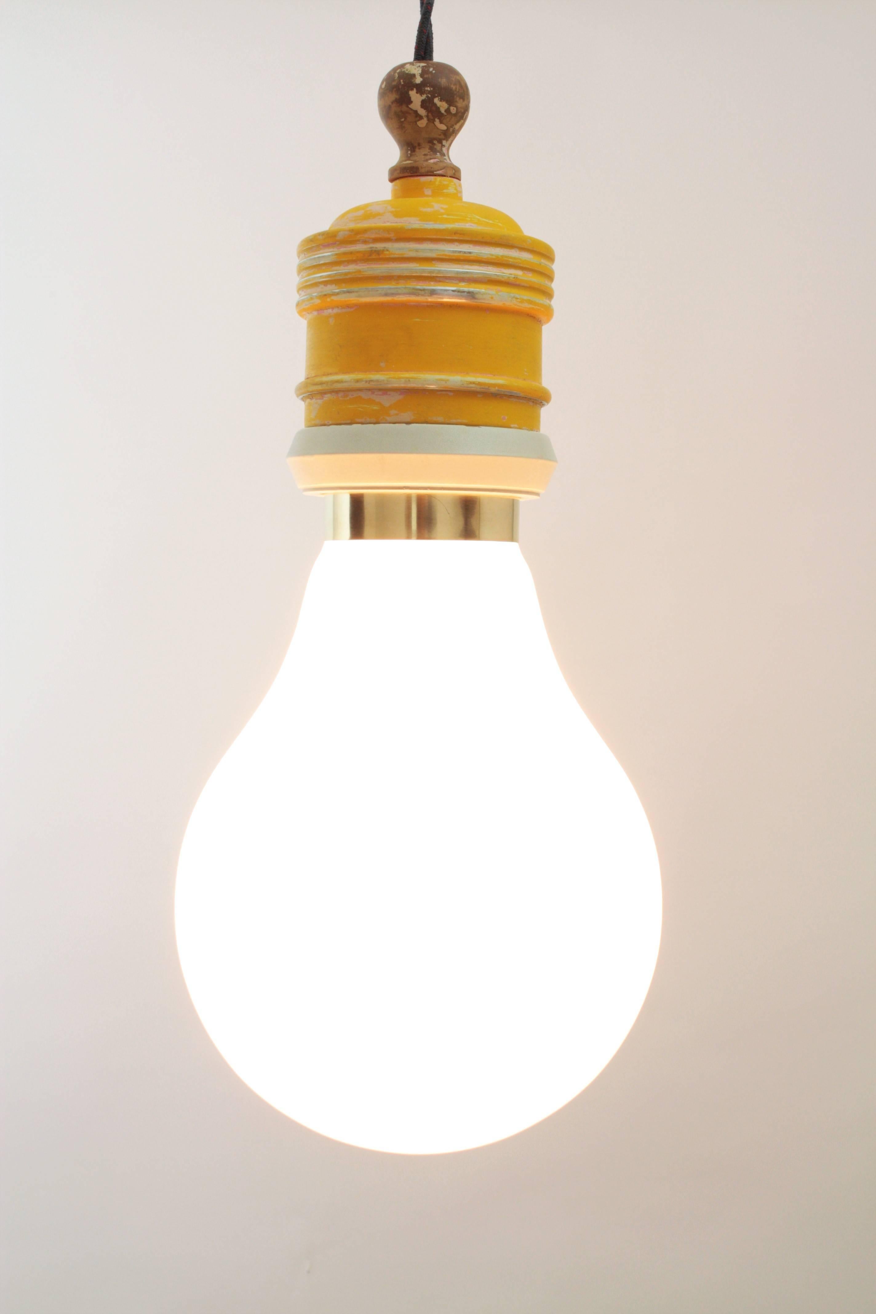 light bulb hanging lamp